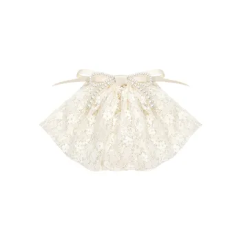 SHINE Fabric, Synthetic Pearl Hair Clips Women's