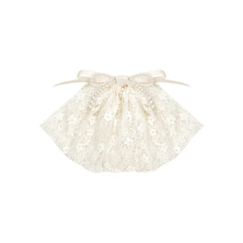 SHINE Fabric, Synthetic Pearl Hair Clips Women's