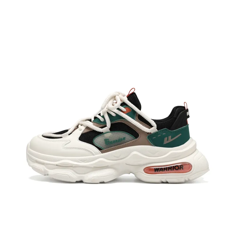 Warrior Abrasion Resistant Breathable Height Increasing Low Top Chunky Sneakers Men's-9