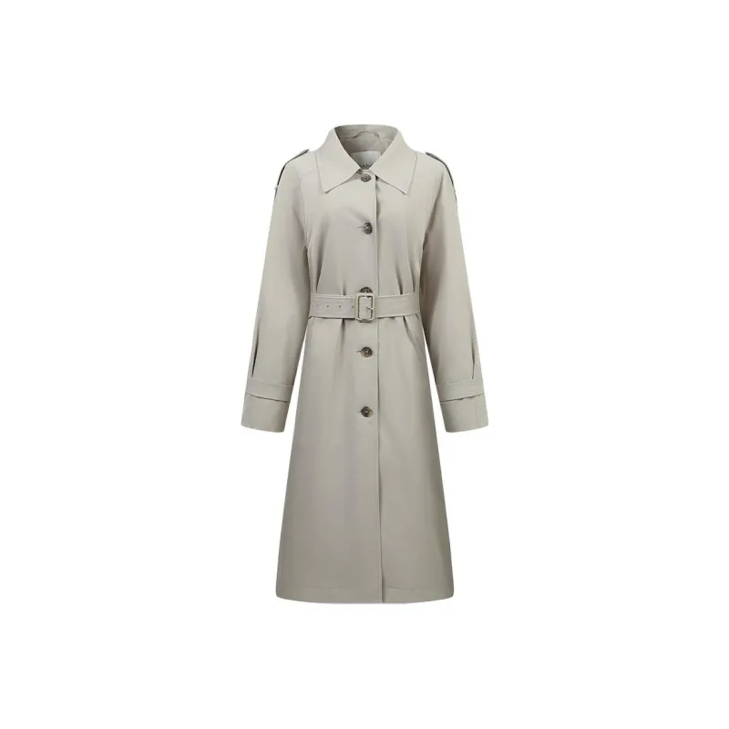 GANT Trench Coats Women's Light Khaki-0