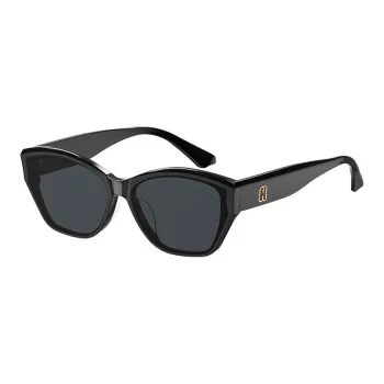 HELEN KELLER Plate Frame Cat Eye Sunglasses Unisex