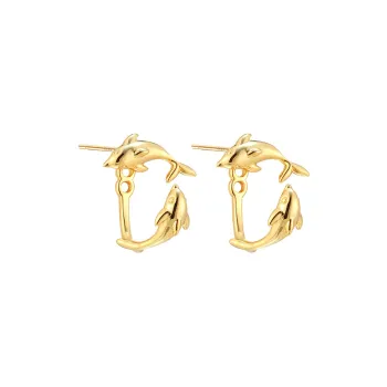 EAR PARTNER 925 Sterling Silver Stud Earrings Women's