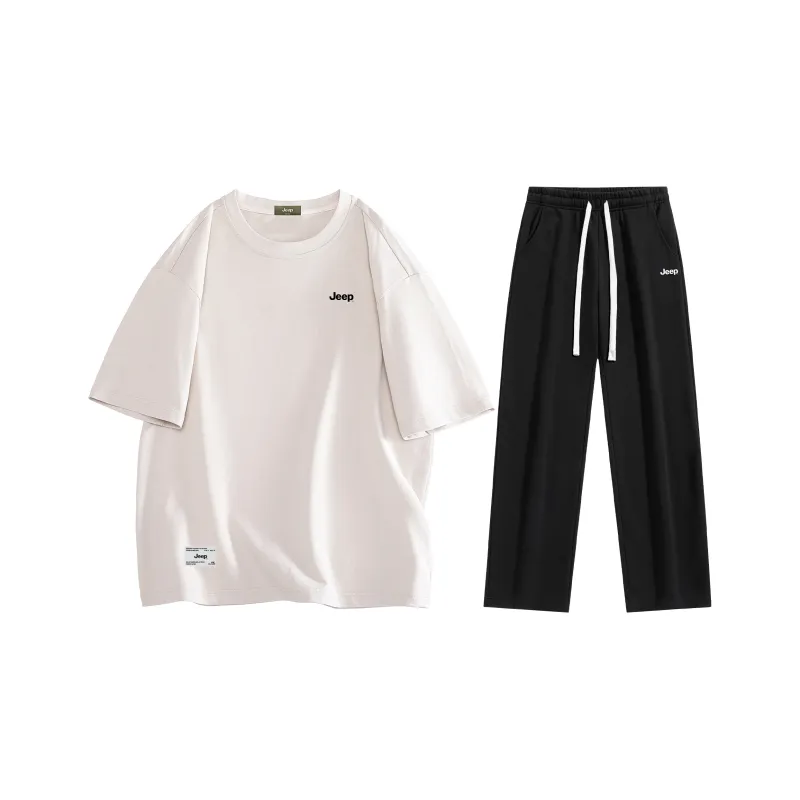 Jeep Casual Sportswear Unisex 2 Piece Set-7