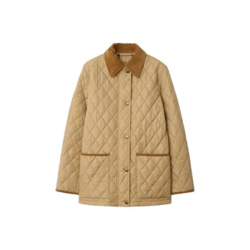 Burberry Cropped Quilted Jacket