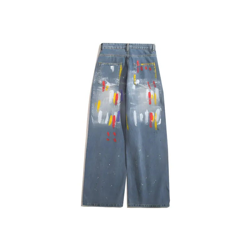 HKRXEC Jeans Men Blue-1