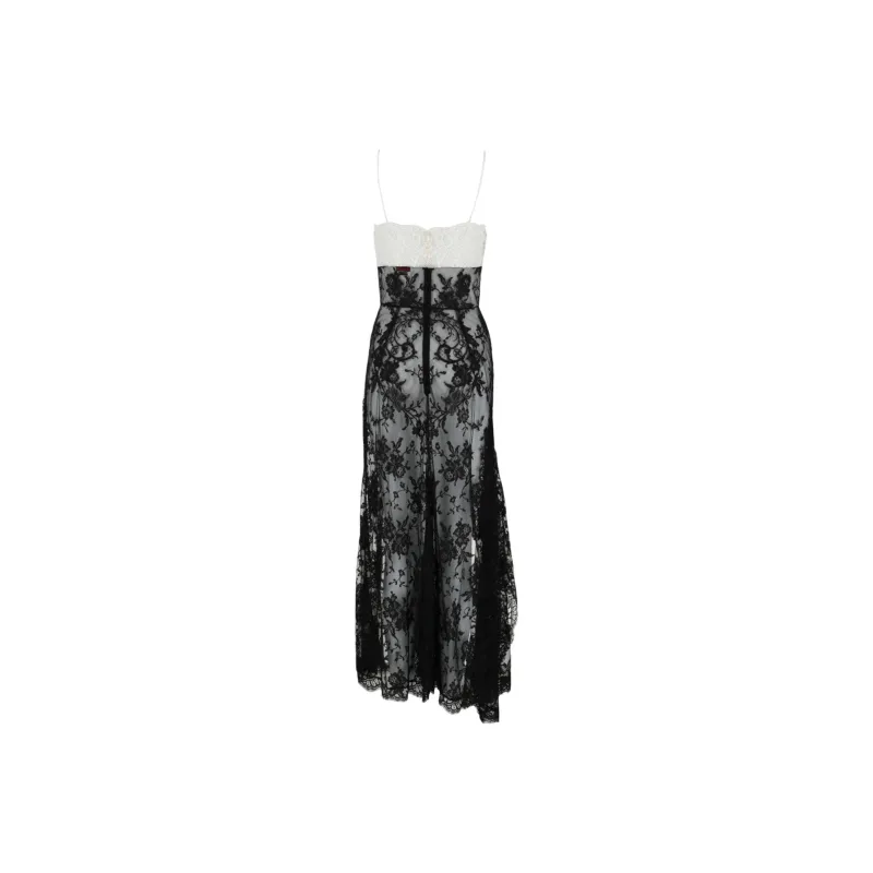 Alexander McQueen Slip Dress Women's Black-1