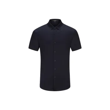 DIDIBOY T Shirts Men Navy Blue