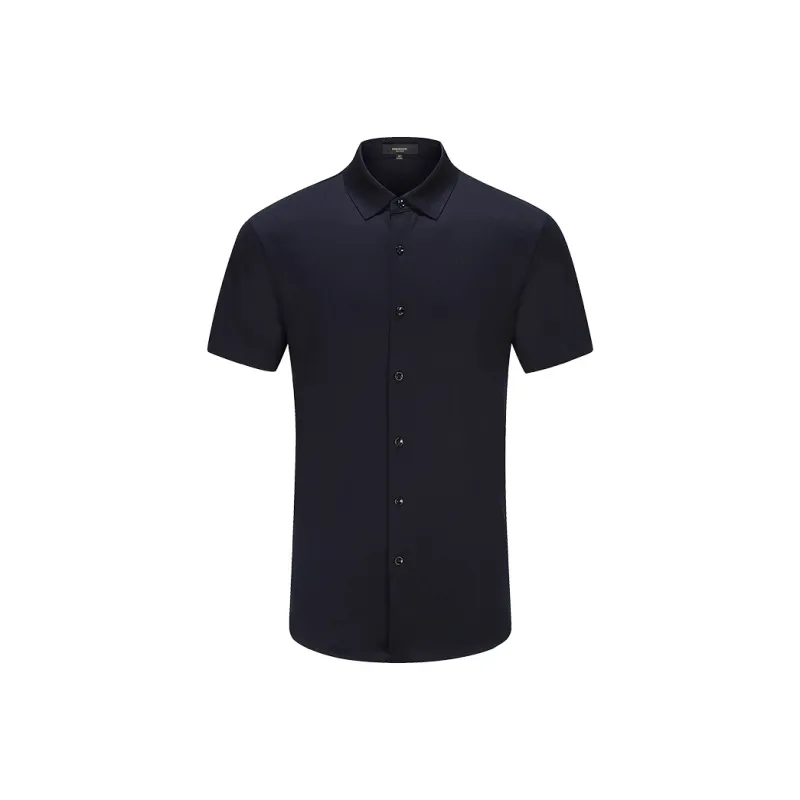 DIDIBOY T Shirts Men Navy Blue-0