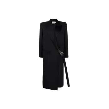 Alexander McQueen Belted Double breasted Coat