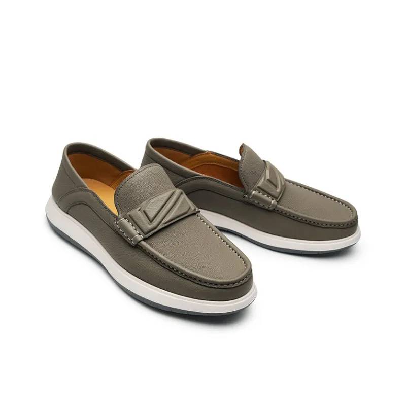 SAINT ANGELO Loafers Men's Gray-1
