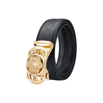 MILLIE'S Cow Split Leather Belts Men's Width  3.5cm