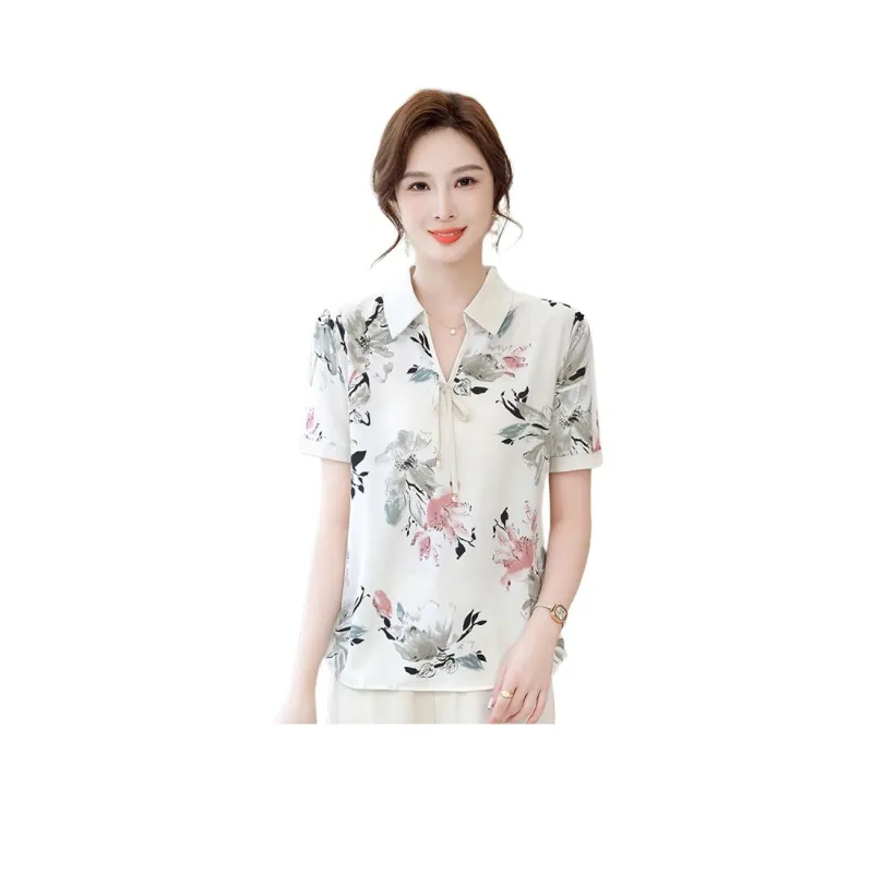PIERRE CARDIN Chiffon Shirt Women's-0