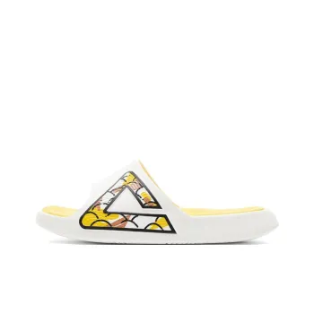 PEAK Extreme National Creativity Cushioning Odor Resistant Slide Slippers Women's White
