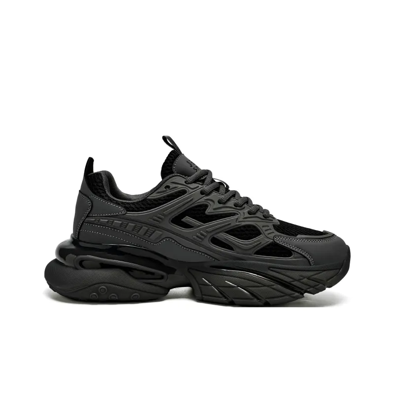 JEEP SPIRIT Darth Vader Chunky Sneakers Men Low Top Black-1