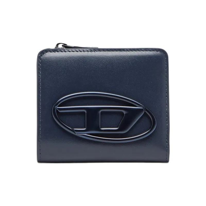 DIESEL Cow Leather Wallet Men's Blue-0