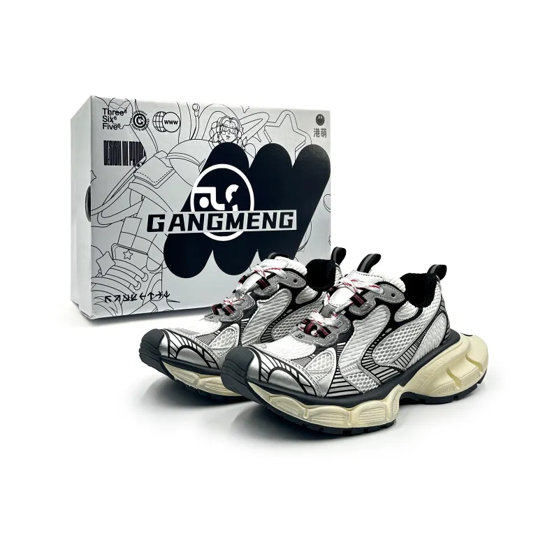 Hong Kong Meng Slip Resistant, Breathable, Height Increasing Low Top Chunky Sneakers Unisex-19