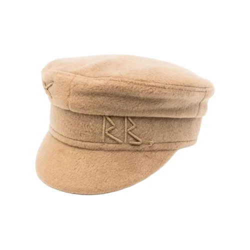 RUSLAN BAGINSKIY Cotton Hats & Caps Women's Camel