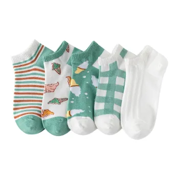 2323 No Show Socks Women's 5 Pack