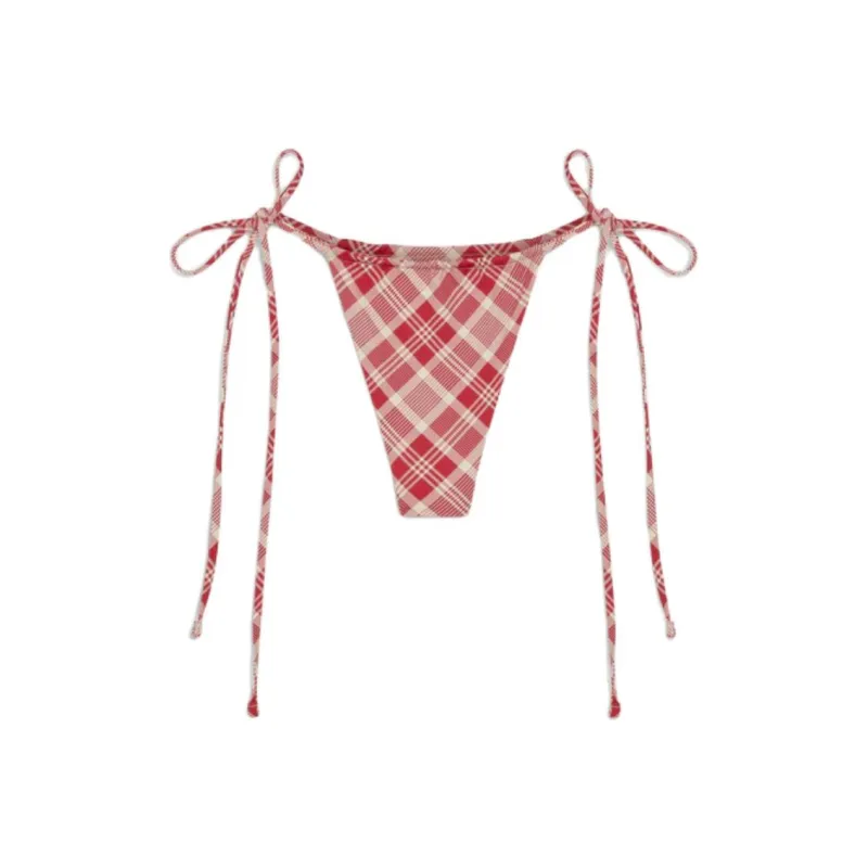 FRANKIES BIKINIS Women's Plaid-0
