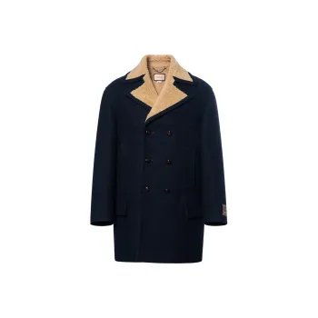 GUCCI SS23 Coat Men's Marine Blue