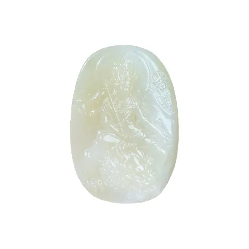 BUDOUXIAOAI Pendants Sugar Jade Unisex