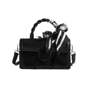 OCTSUI PU Handbag Women's Pink/Green/Black