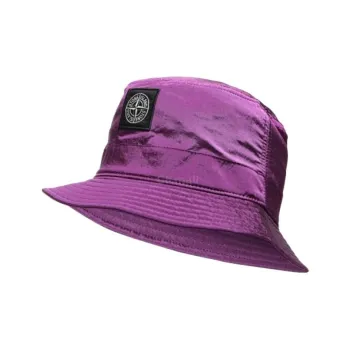 STONE ISLAND Recycled Nylon Bucket Hats Men's Purple