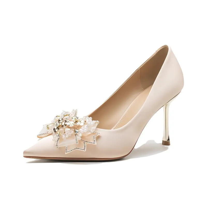 GOSO High Heels Women's Champagne-0