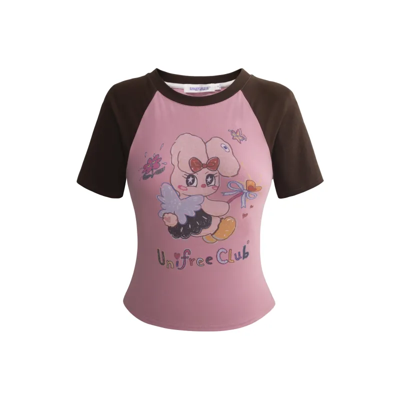 UNIFREE Raglan Sleeve T Shirt Women's-7