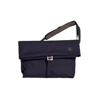 CRUMPLER Canvas Bag, Shoulder Bag, Crossbody Bag Trumpets Men's Black/Terracotta