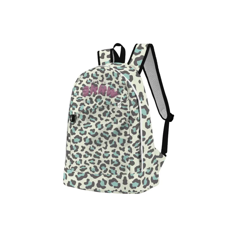 SRRW Polyester Backpack Unisex Beige-1