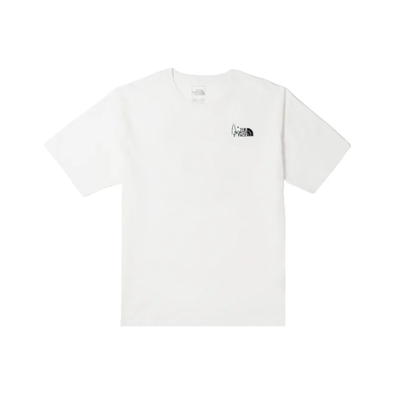 THE NORTH FACE SS25 T Shirt Unisex Snow Peak White-1