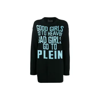 PHILIPP PLEIN Good Girls Longline Jumper