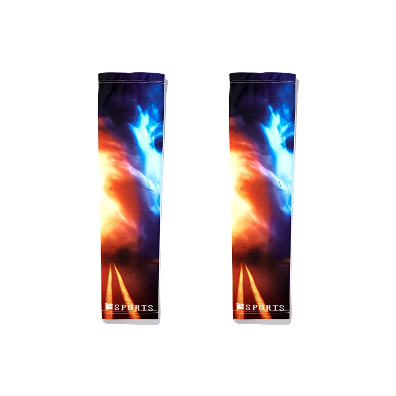 Anxious Polyamide Sun Protection Sleeves Men's-5