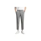 Light Gray Ankle-Length Pants