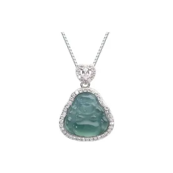 Strange Snow Ice Glutinous Jadeite Necklaces Women's