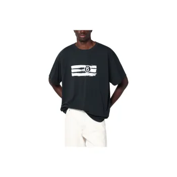 MM6 Maison Margiela T Shirt Men's Black