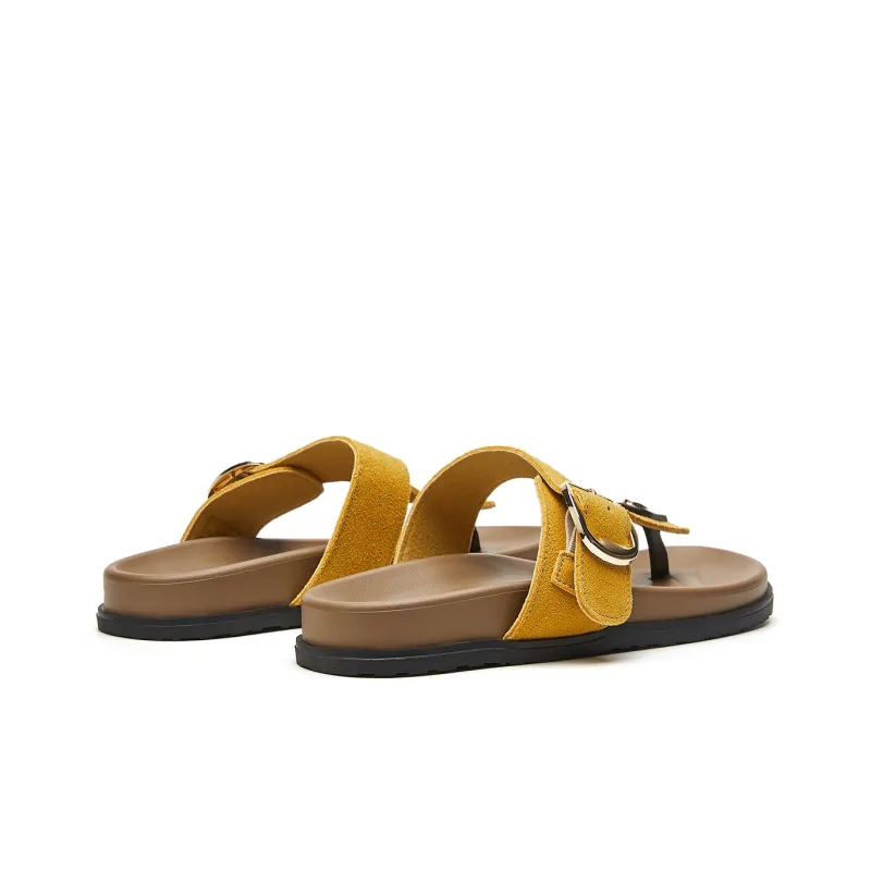 JOSINY Quiet Odor Resistant Slip Resistant Quick Dry Flip Flops Women's-7