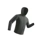 [UPF200+Sun Protection Clothing]Graphite Gray (Ta Mountaineering Deformed Chest Logo)