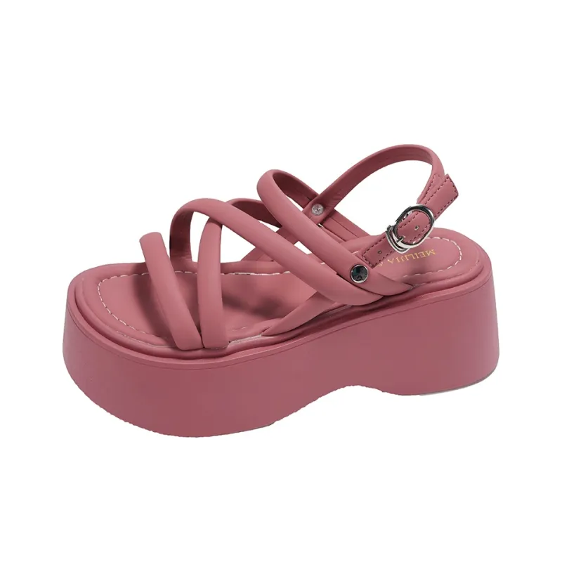AJPAP One Strap Sandals 5.5CM Women's-14