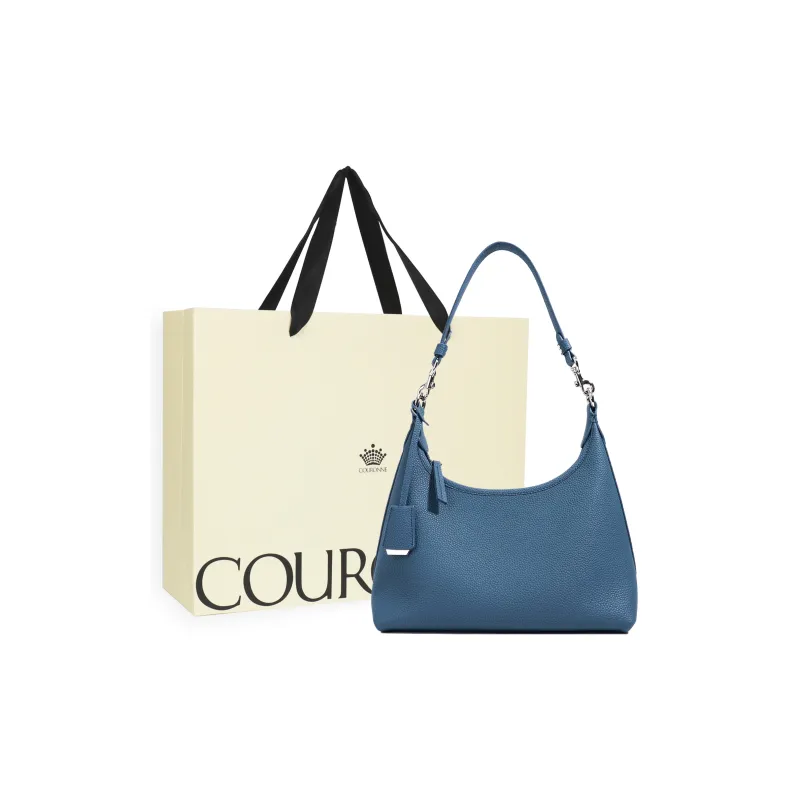 COURONNE Top Grain Cow Leather One Shoulder Handbag Women's Multicolor-21