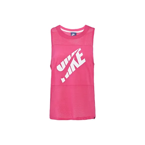 Nike Tank Tops Women's Red