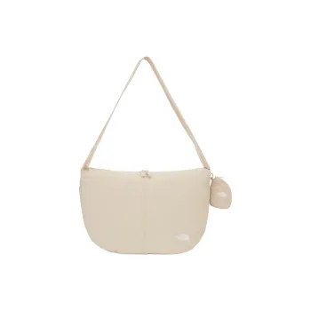 THE NORTH FACE Nylon Shoulder Bag Medium Size Unisex Beige