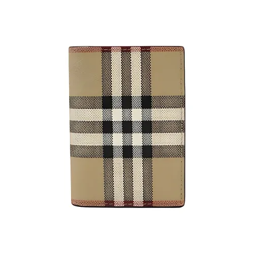 Burberry Polyurethane Wallet Men's Brown