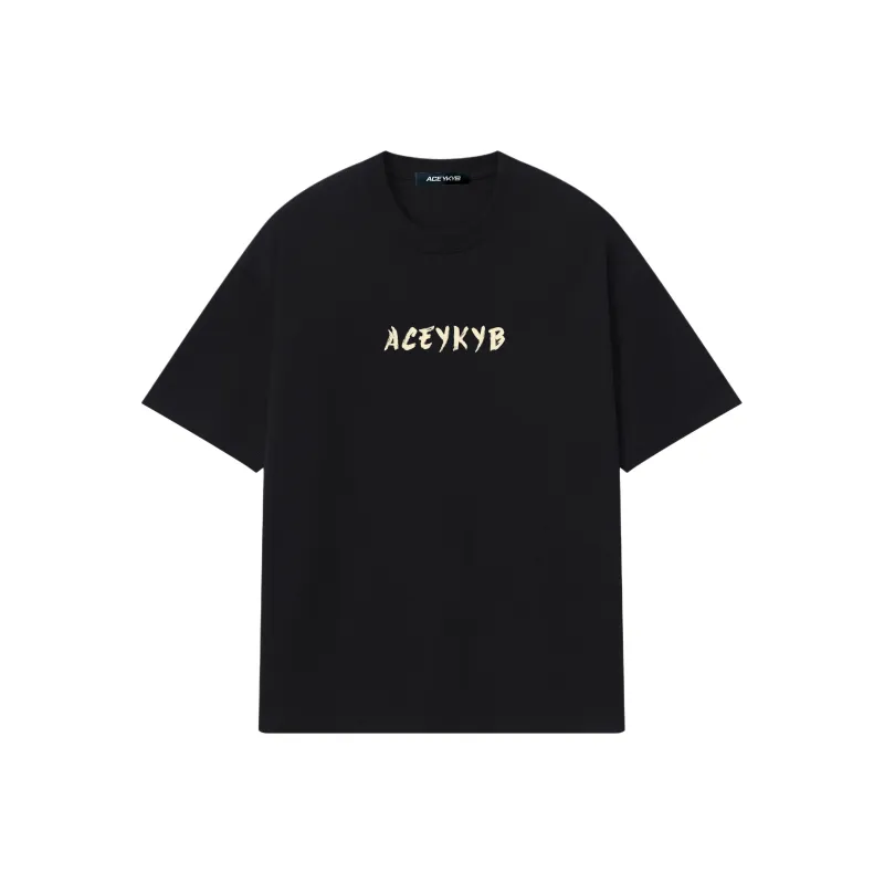 YK&YB T Shirts Unisex Black-0