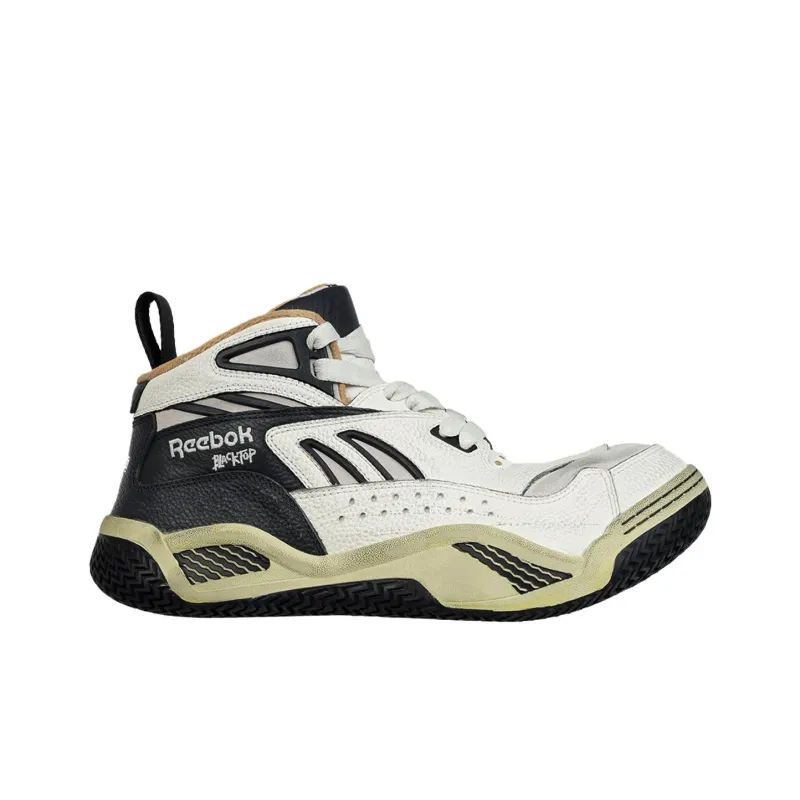 HED MAYNER x Reebok Anti Slip Wear Resistant High Top Casual Running Shoes Men's Black White-1