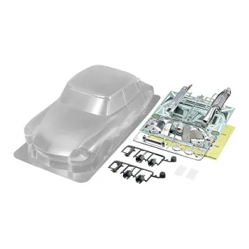 Tamiya 1/10 RC Citroen DS Unpainted, Spare Body Clothing Sets, DIY Sticker Decoration Model Accessories