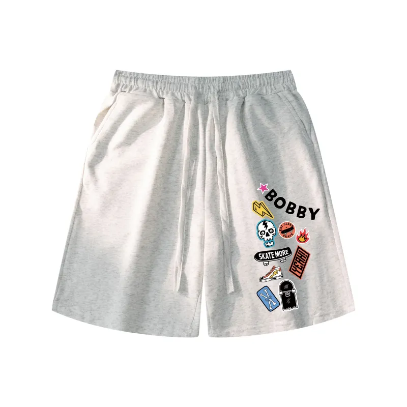 BOBBY ABLEY Casual Shorts Unisex-4