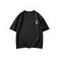 Black-Short-Sleeved-Elf White (Small Logo)