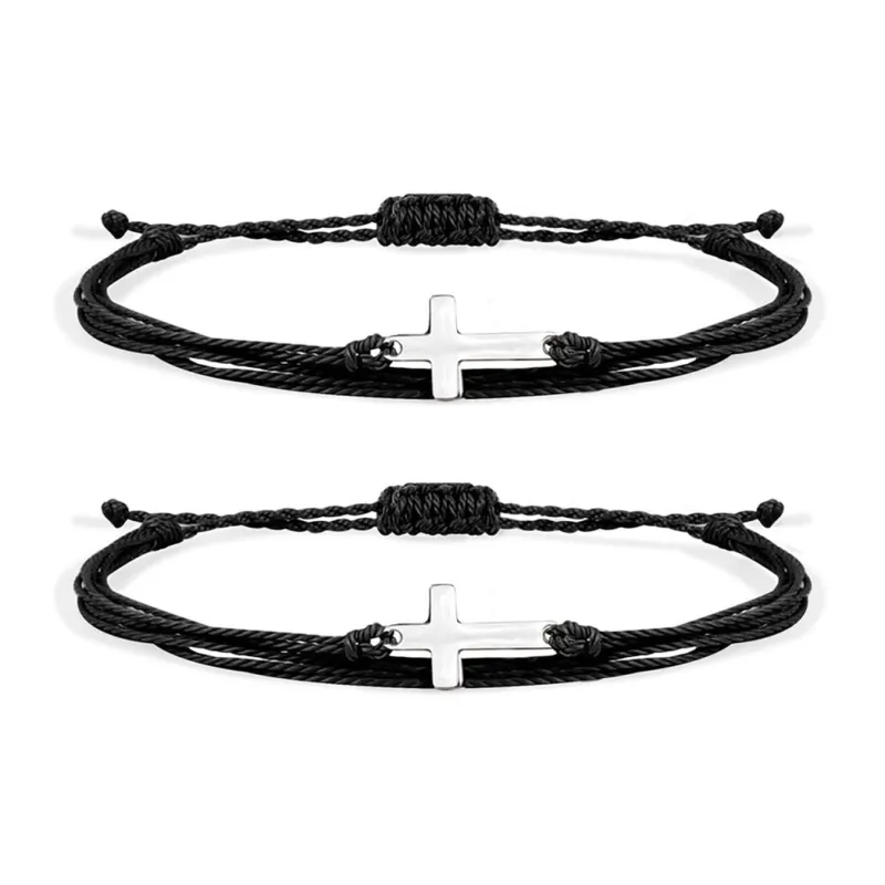 MIDNIGHT MOMENT Alloy Rope Bracelets Unisex-7